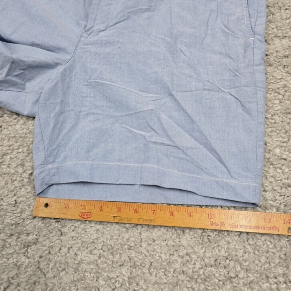 Polo Ralph Lauren Shorts Mens 40 Blue Chino Classic Fit Flat Front Preppy - Picture 12 of 13